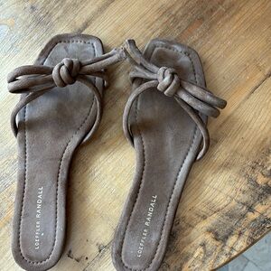 Loeffler Randall suede sandal
